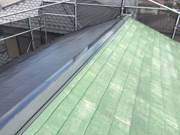 スレート屋根塗装を行う前にやるべき棟板金の交換の必要性とふじみ野市・狭山市の施工事例